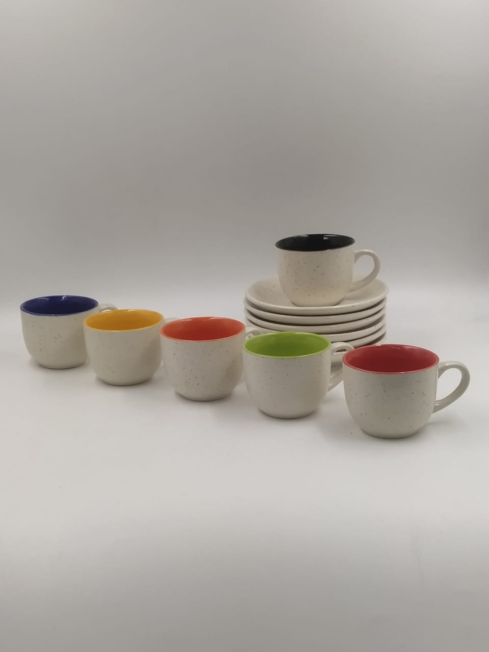 Cup Saucer - White Multicolour3