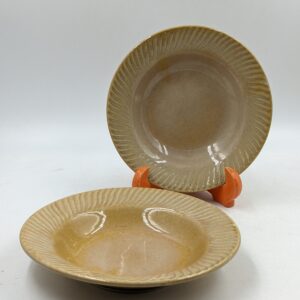 Soup Plates - Light Brown