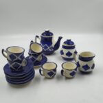 Toy Tea Set - Blue