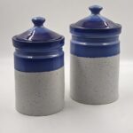 Handpainted Jars Set