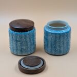 Airtight Jar - Floral Blue