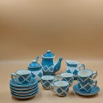 Toy Tea Set - Turquoise