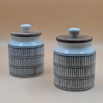 Airtight Jar - Black Lines